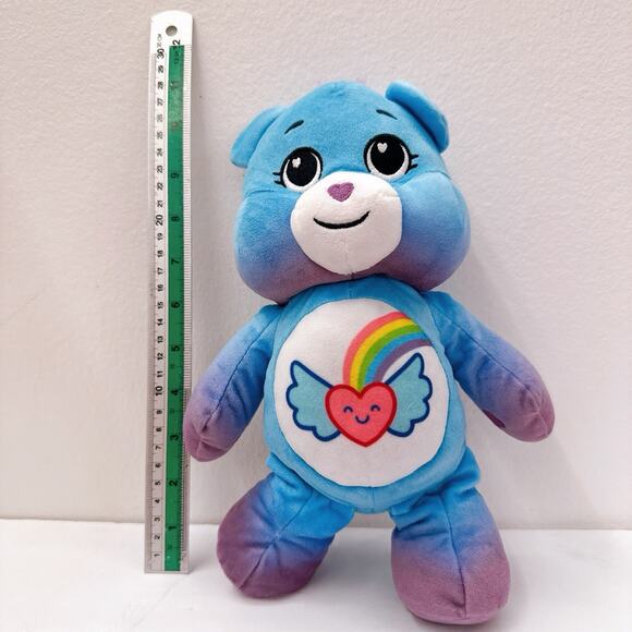 Care Bears Plush 12" Lot of 2 Love a Lot Dream Bright Collectible Plush Toy Doll - Picture 3 of 9